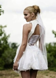 baby doll short wedding dress