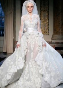 Zuhair Murad's wedding muslim dress