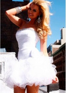 Robe tutu de mariage