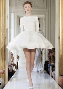Robe de mariée tutu