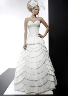 Wedding dress from Tatiana Kaplun