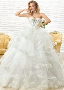 Lush wedding dress from Oksana Mukha