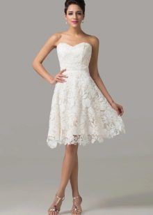Short Inexpensive Wedding Dress