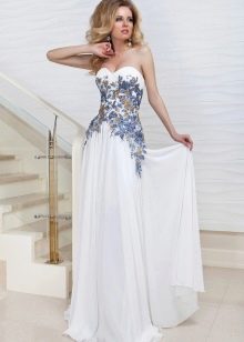 Wedding evening dress from Oksana Mukha