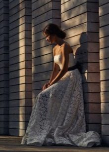 Rustic wedding dress by Vesssna