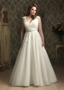 大碼新娘蕾絲婚紗