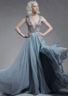Wedding dress by Paolo Sebastian blue