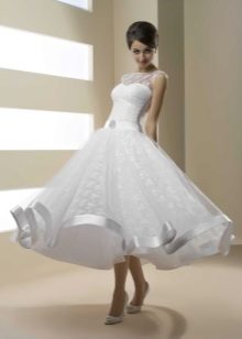 Hadassah midi wedding dress
