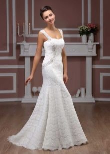 Hadassah wedding dress with rhinestones