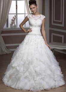 Lush wedding dress from Hadassah