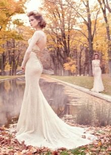 Wedding dress from designer Lazaro