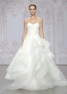 Wedding dress by Monique Lhuillier