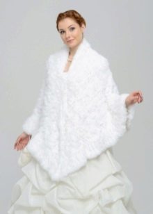 Wedding shawl cape