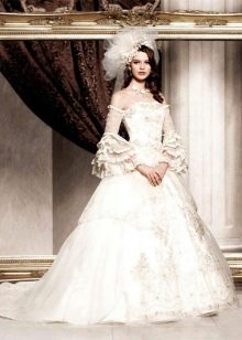 Victorian wedding dress