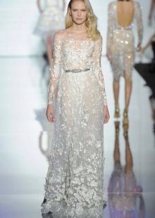 Lace wedding dress