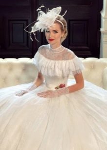 Wedding lush retro dress from Tatiana Kaplun