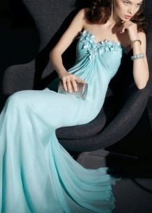 Rosa Clara Turquoise Evening Dress
