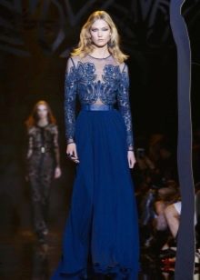 Evening Dress by Elie Saab Blue