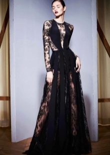 Evening dress by Zuhair Murad black to the floor
