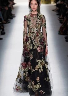 Evening dress from Valentino in chiffon