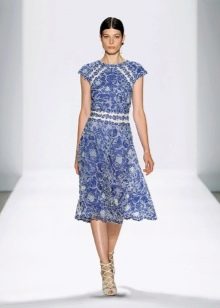 Tadashi Shoji Printed Evening Dress