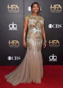 Mermaid evening dress for full