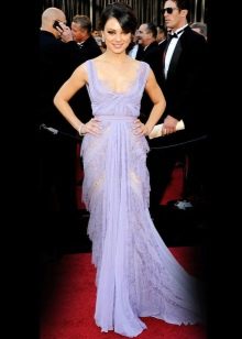 Evening lavender dress - Mila Kunis