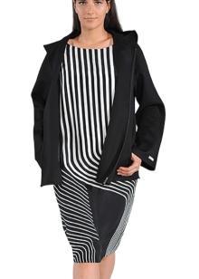 Evening dress for plump by Elena Miro