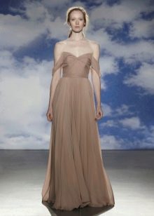 Evening dress from Jenny Packham for the plump