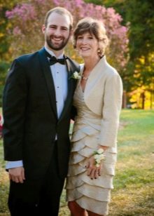Evening dress for the mother of the groom