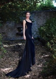 Mermaid Evening Dress with Cutout Waist