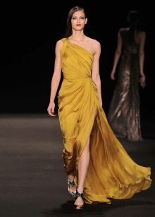 Silk greek dress