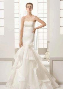 Mermaid Satin Wedding Dress