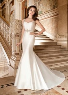 Satin Mermaid Wedding Dress