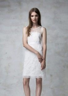 Short evening dress lace