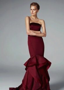 Mermaid Evening Dress with Corset