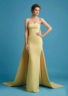 straight gown with corset