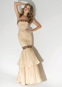 Mermaid evening dress