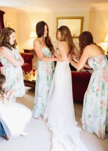 Colorful Bridesmaid Dresses