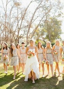 Colorful Bridesmaid Dresses