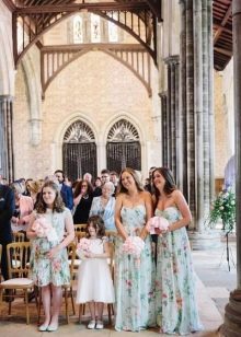 Colorful Bridesmaid Dresses