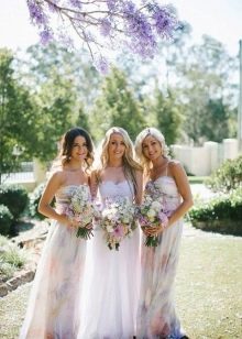 Colorful Bridesmaid Dresses