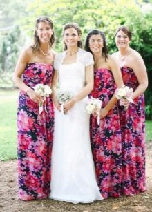 Colorful Bridesmaid Dresses