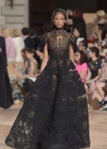 Lace puffy dress from Valentino