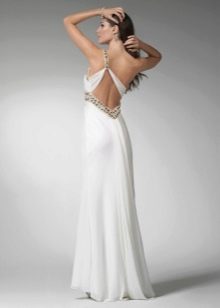 open back with crisscross straps