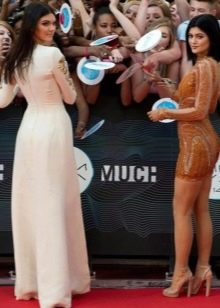 Kendal Jenner Slit Back Gown