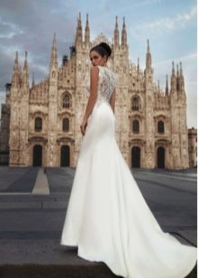 Wedding dress with train from Milano 2015 collection