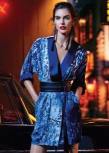 evening summer dress - kimono