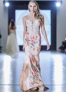 Summer version of a dress for a wedding