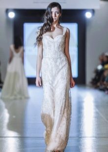 Straight evening dress from Privee 2016 collection